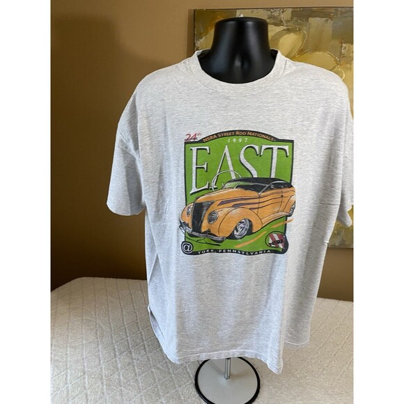 Vintage 1997 NSRA Street Rod Nationals York Pa Single Stitch USA Made Shirt XXL - Picture 2 of 16